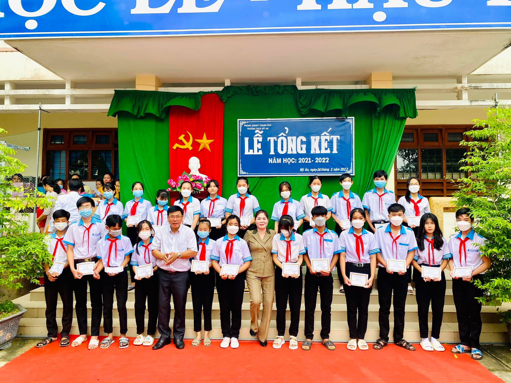 Cuộc thi sáng tạo TTN huyện Thạnh Phú-Trường THCS Mỹ An năm 2021 có 2 giải KK cấp huyện